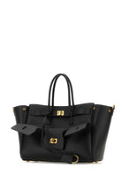 BLACK LEATHER SMALL CARRY ALL BEL AIR SHOPPING BAG Balenciaga