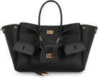 BLACK LEATHER SMALL CARRY ALL BEL AIR SHOPPING BAG Balenciaga