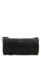 BLACK LEATHER MCQUEEN ROLLER CROSSBODY BAG Alexander McQueen BLACK TU
