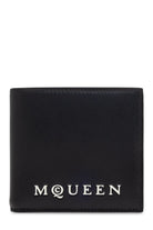 MCQUEEN BI-FOLD CC Alexander McQueen BLACK/BONE OS