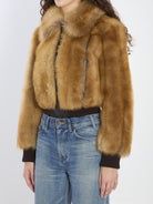 BOMBER JACKET IN SHEARLING Saint Laurent