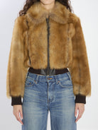 BOMBER JACKET IN SHEARLING Saint Laurent BEIGE 38