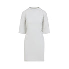 SEMI FITTED MINI DRESS Balenciaga WHITE XS