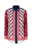 PRINTED SILK SHIRT Gucci PRINTED 46