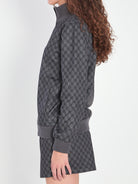 COTTON BLEND FULL-ZIP SWEATSHIRT Gucci