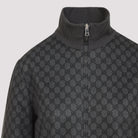 COTTON BLEND FULL-ZIP SWEATSHIRT Gucci