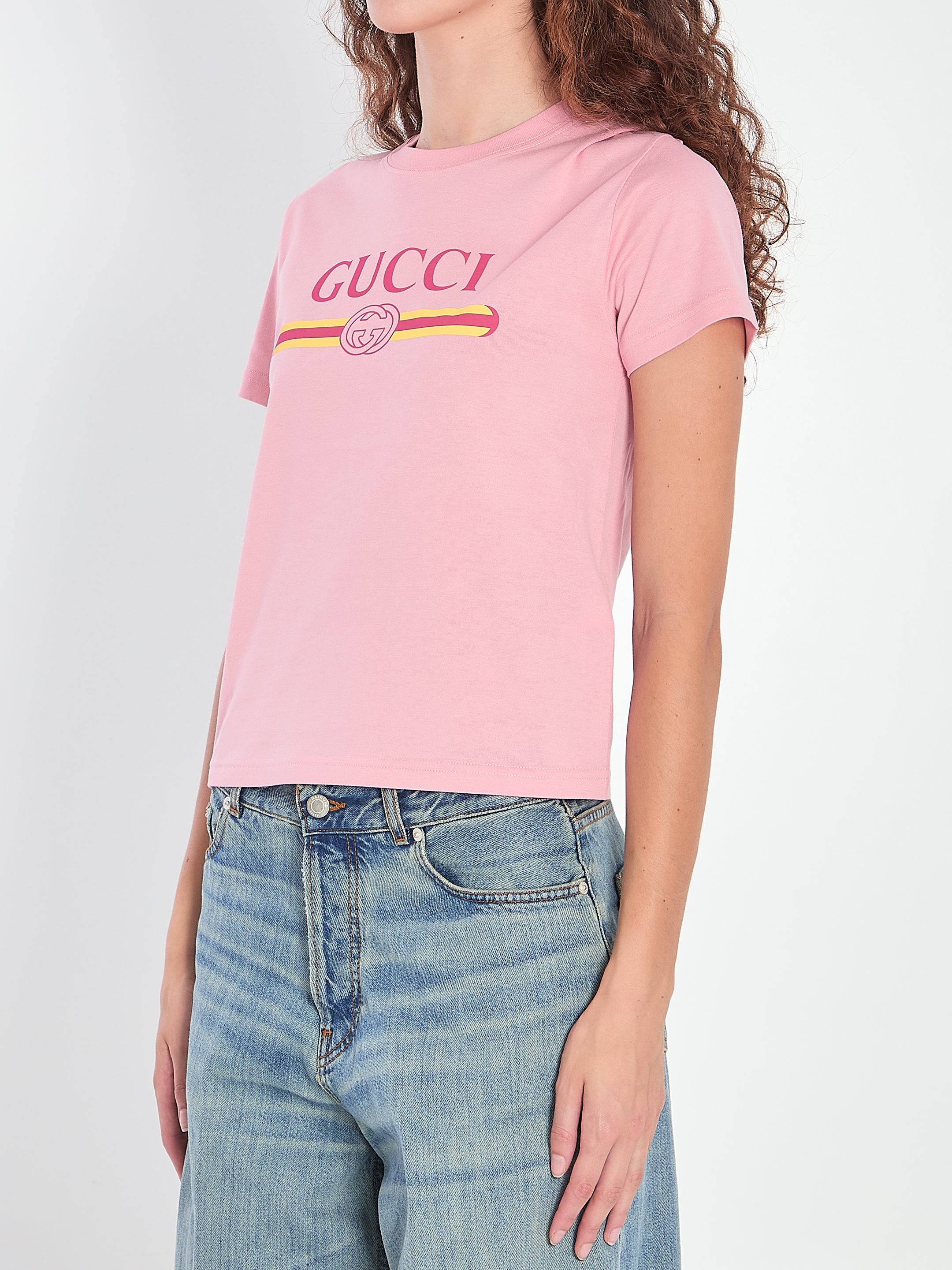 PRINTED LOGO T-SHIRT Gucci