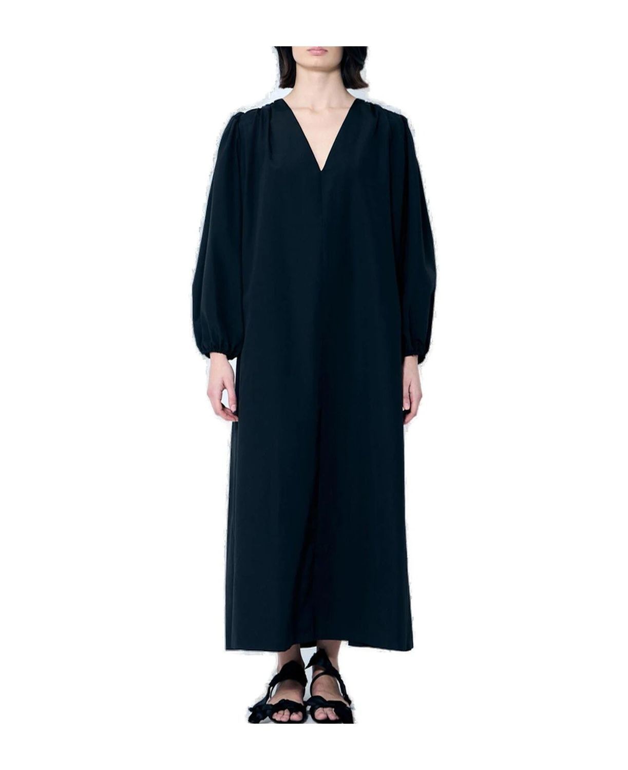 BEAUVOIR DRESS The Row BLACK 2