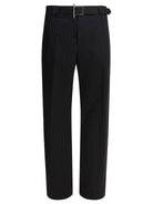 BLACK POLYAMIDE TROUSERS Alexander McQueen BLACK 48