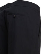 BLACK POLYAMIDE TROUSERS Alexander McQueen