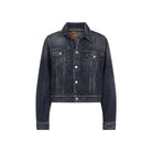 OFF-SHOULDER JACKET Balenciaga BLUE 36