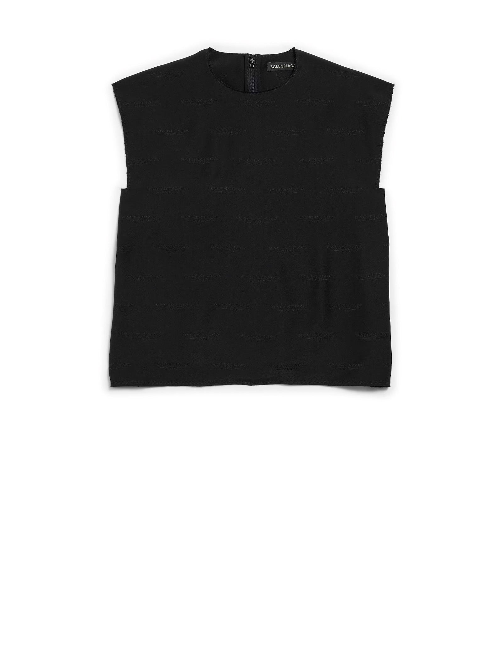 BLACK SILK CLOTHING TOP Balenciaga BLACK 38