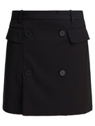 BLACK WOOL SKIRT Balenciaga BLACK 36