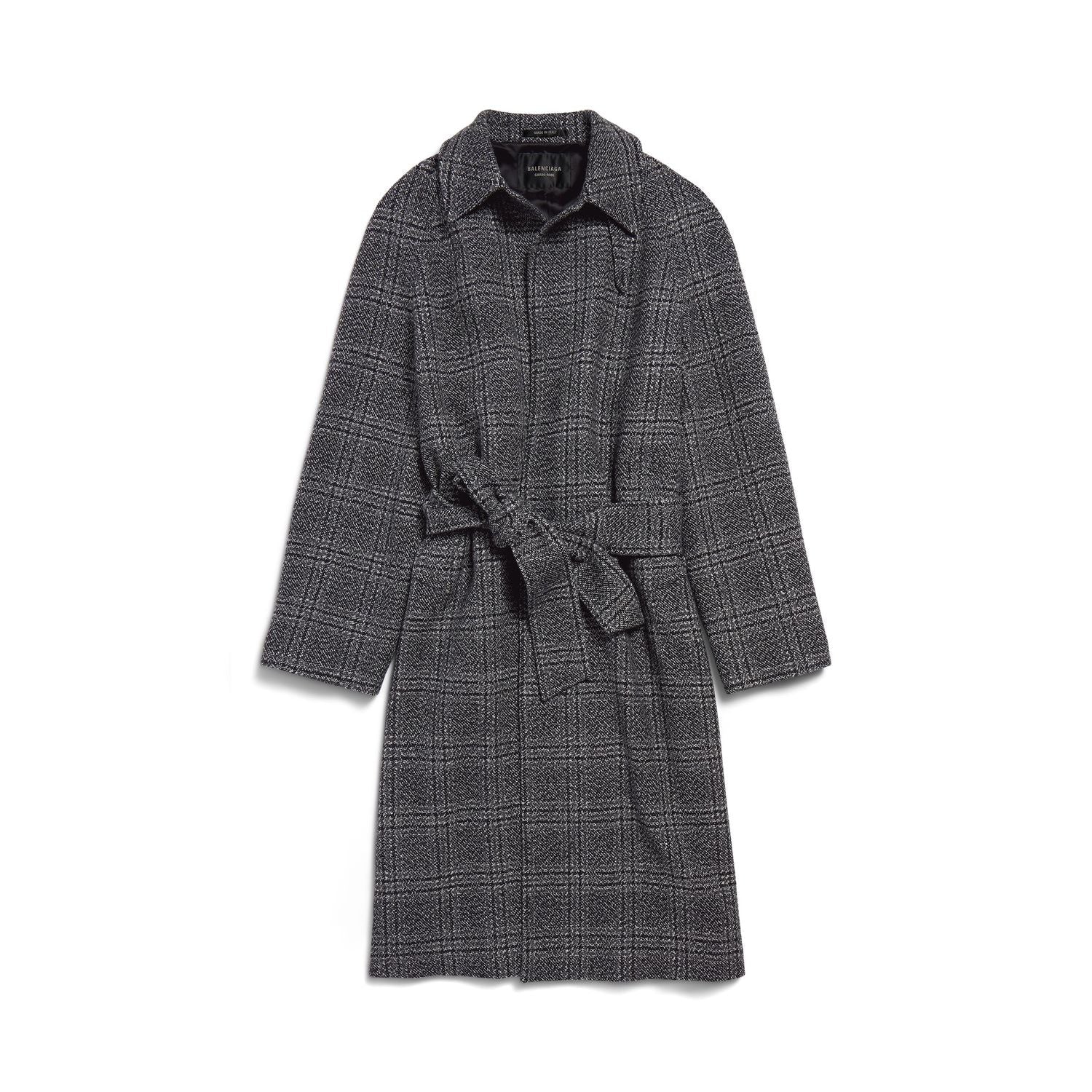 WOOL LONG COAT Balenciaga grey 1