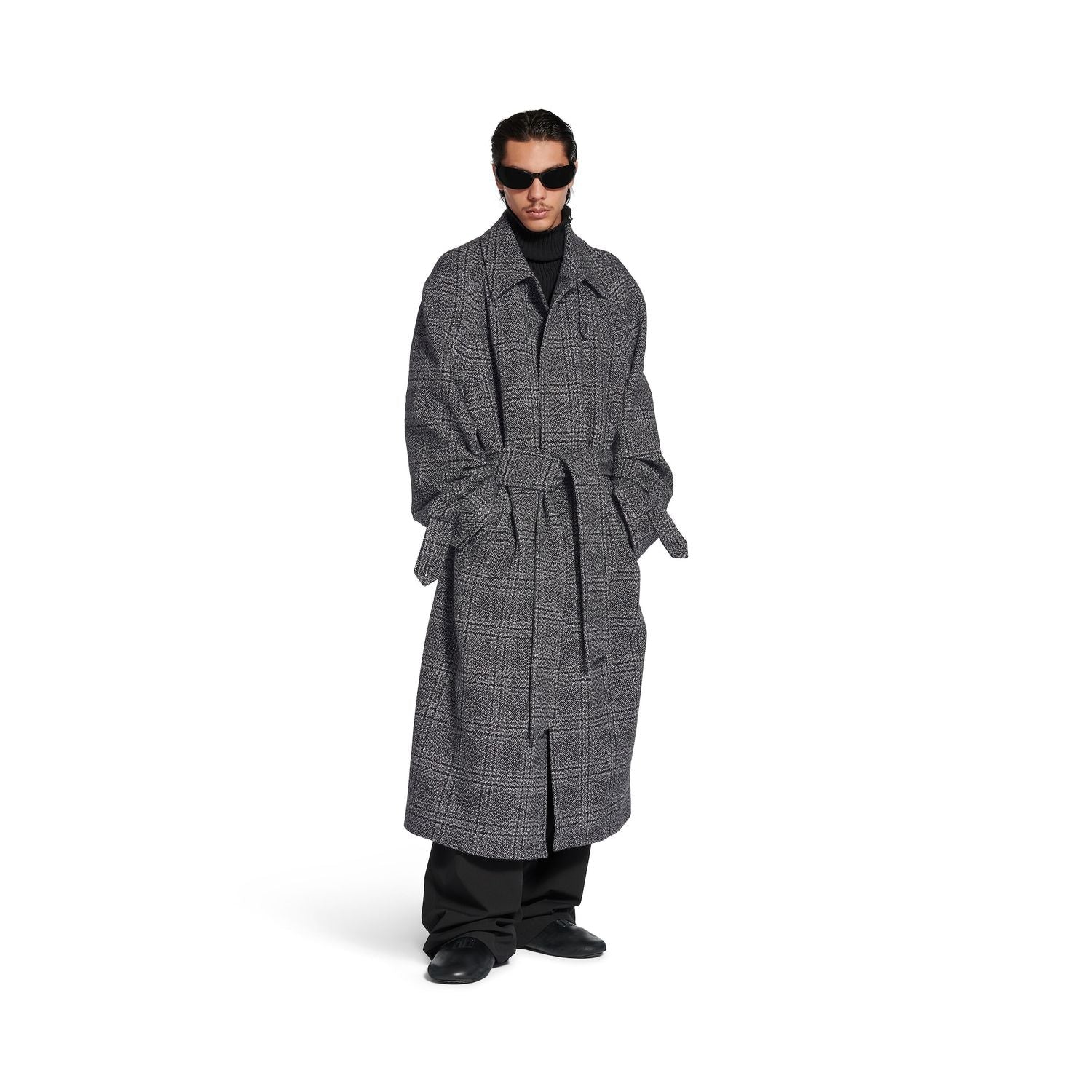 WOOL LONG COAT Balenciaga