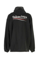 BLACK POLYESTER JACKET Balenciaga