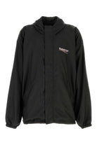 BLACK POLYESTER JACKET Balenciaga BLACK XXS
