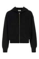 BLACK COTTON SWEATSHIRT Alexander McQueen BLACK S