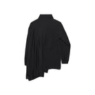BLACK GEORGETTE BLOUSE Balenciaga