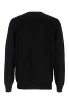 BLACK WOOL SWEATER Alexander McQueen