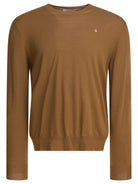 SKULL PATTERN SWEATER Alexander McQueen BEIGE S