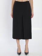 WOOL SKIRT-PANTS Saint Laurent BLACK 36