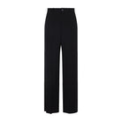 BLACK TWILL WIDE-LEG PANT Balenciaga BLACK S