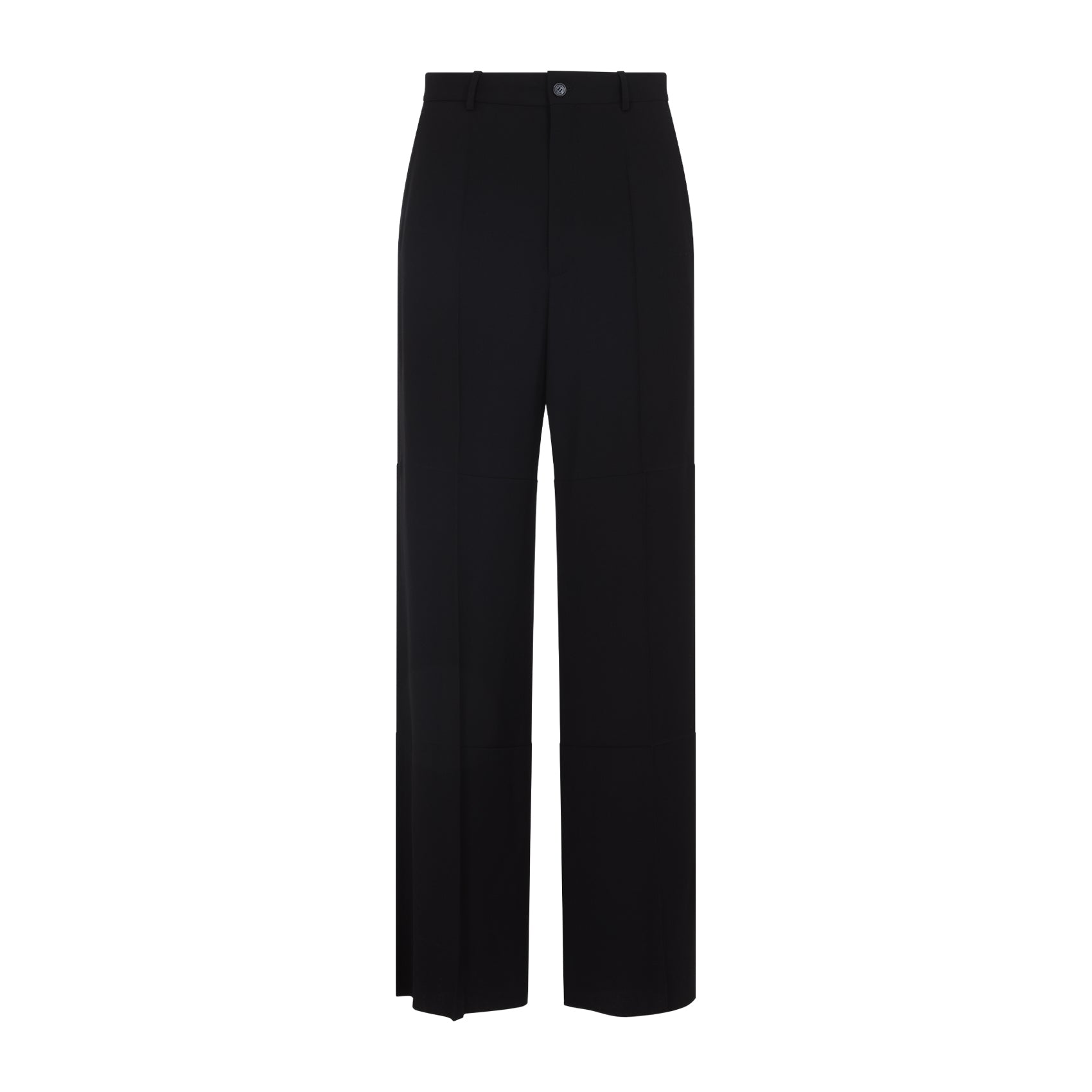 BLACK TWILL WIDE-LEG PANT Balenciaga BLACK S