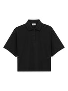 POLO OVERSIZED Saint Laurent BLACK XS