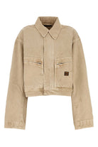BEIGE DENIM JACKET Balenciaga BEIGE O TAN 36F