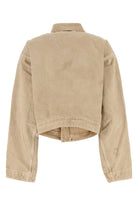 BEIGE DENIM JACKET Balenciaga
