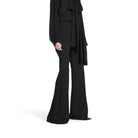 BLACK VISCOSE PALAZZO PANT Balenciaga