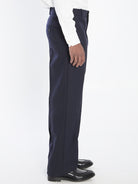 CHINé WOOL TROUSERS Saint Laurent
