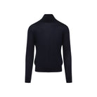 WOOL AND CASHMERE PULLOVER Saint Laurent BLUE M