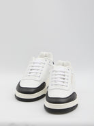 LEATHER PANELLED SNEAKERS SL61 Saint Laurent