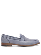 LIGHT BLUE LEATHER LOAFERS STURLINI LIGHT BLUE 39