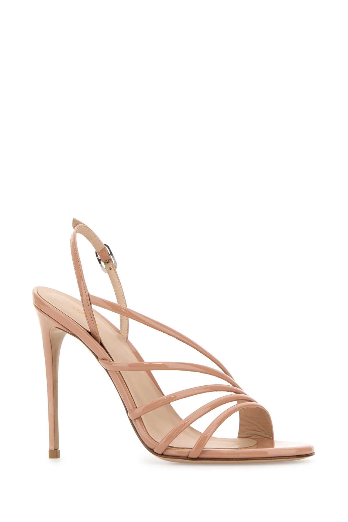 SKIN PINK LEATHER SCARLET SANDALS Le Silla