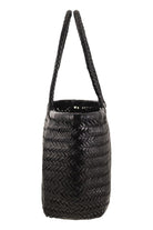 BAMBOO TRIPLE JUMP BIG - WOVEN LEATHER BAG Dragon