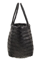 TRIPLE JUMP SMALL - WOVEN LEATHER BAG Dragon