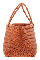 TRIPLE JUMP SMALL - WOVEN LEATHER BAG Dragon