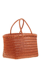TRIPLE JUMP SMALL - WOVEN LEATHER BAG Dragon