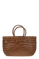 TRIPLE JUMP SMALL - WOVEN LEATHER BAG Dragon LEATHER ONE SIZE