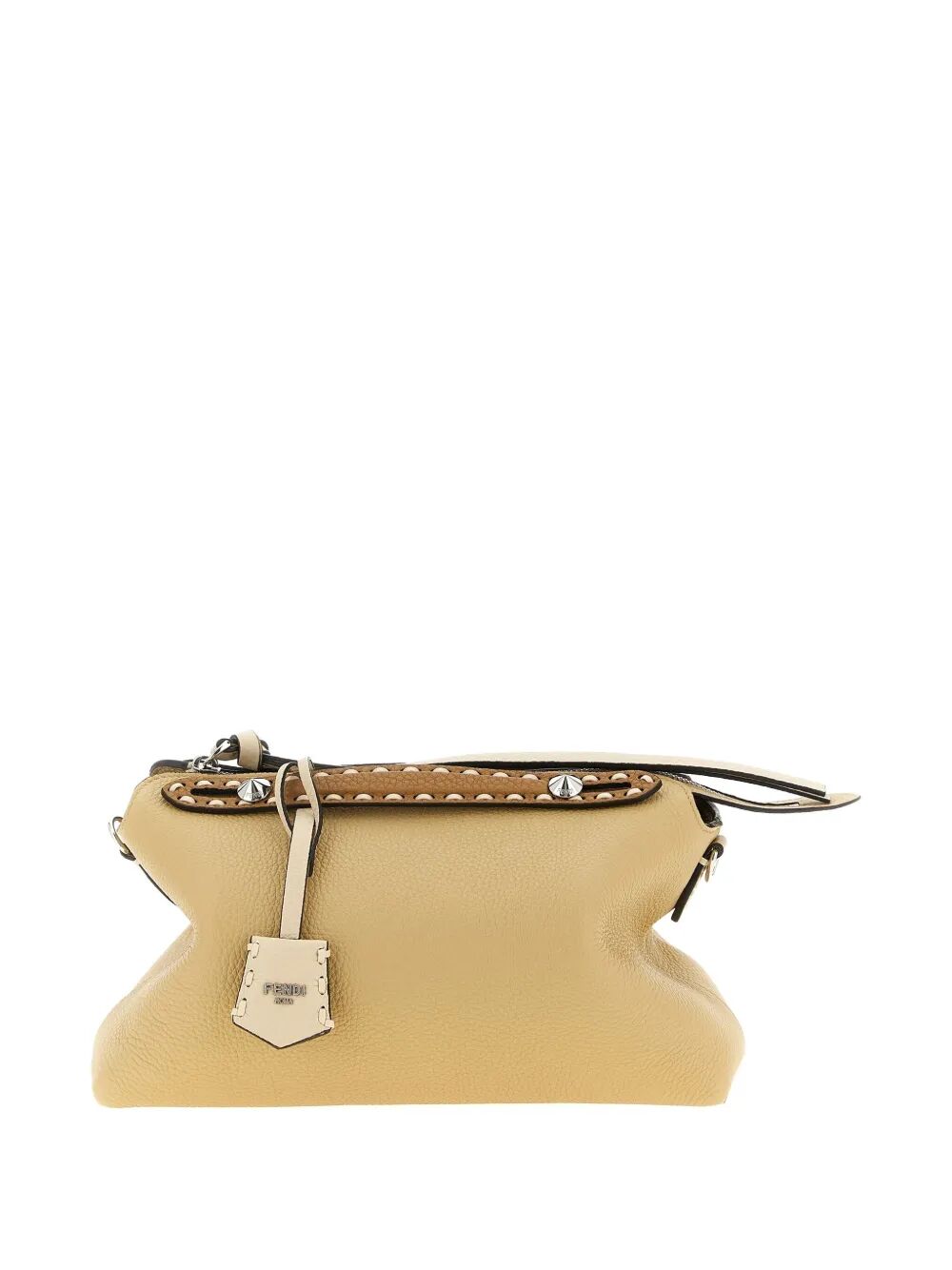 BORSA BY THE WAY SOFT MEDIUM WITH MACRO TOP STITCHING Fendi NUDE & NEUTRALS UNICA