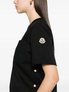 TSHIRT WITH SIDE BUTTONS Moncler