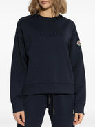 SWEATSHIRT WITH LOGO PATCH Moncler
