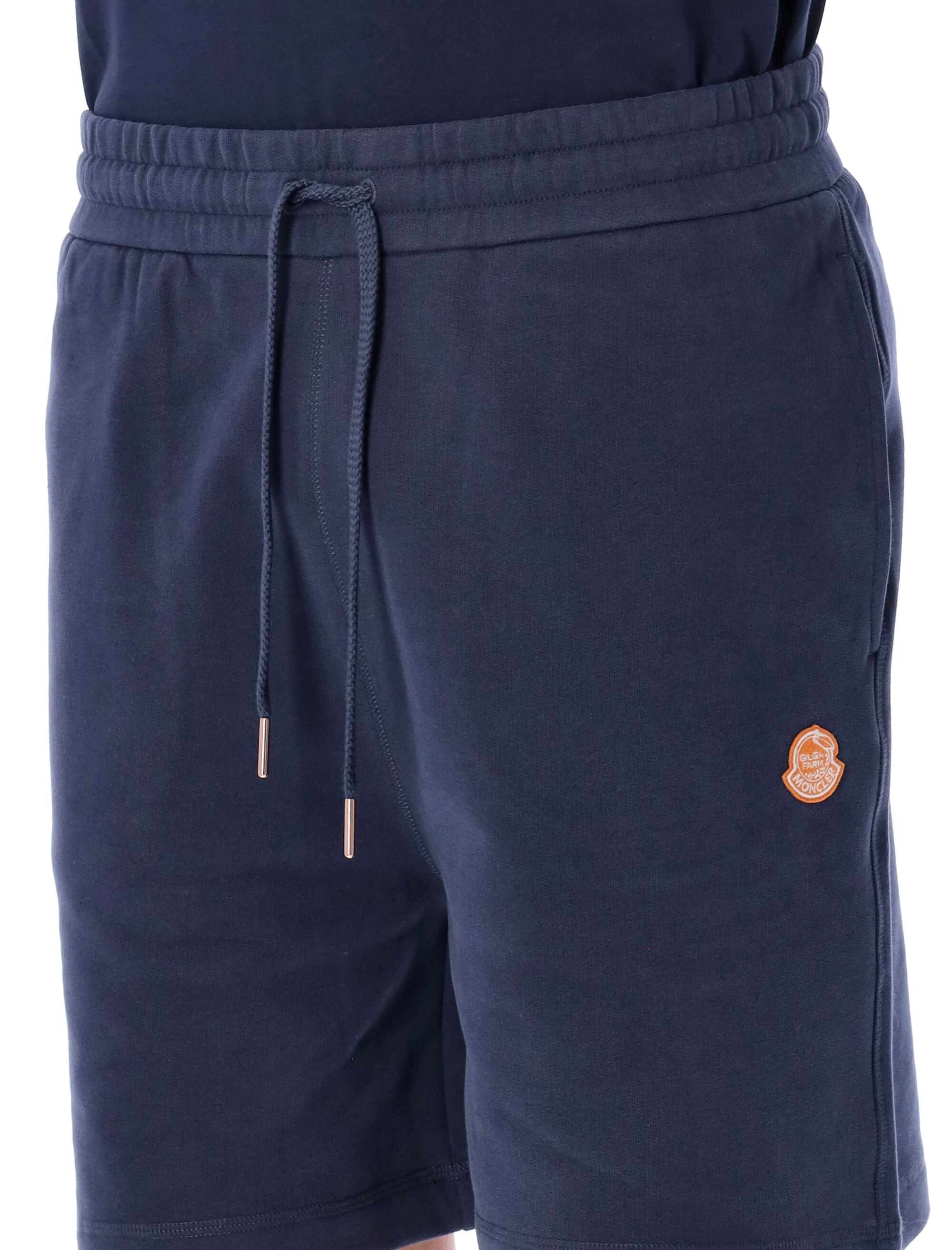COTTON SWEATSHORTS MONCLER GENIUS