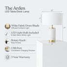 Arden LED Table Lamp Bundle Brightech