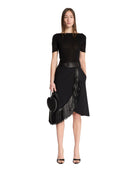 BLACK BOAT NECK TOP Khaite