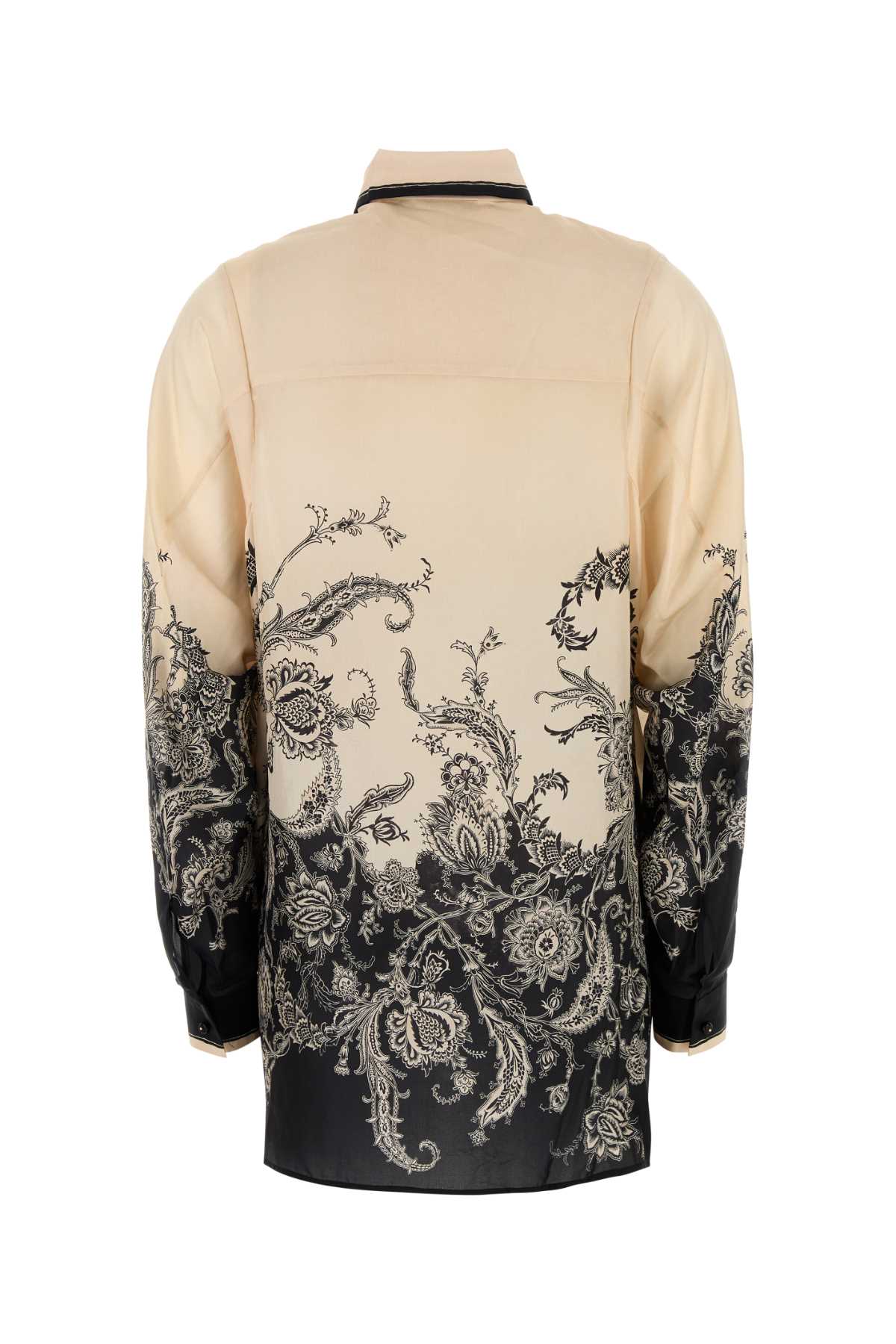 RHIANNON PRINTED SILK SHIRT Zimmermann