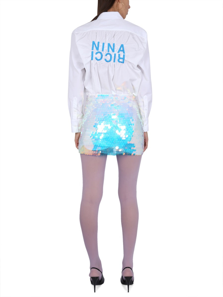 SHIRT WITH LOGO Nina Ricci